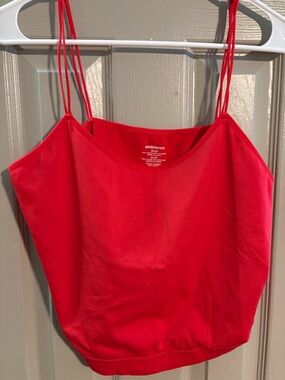 Ambiance Bright Red Double Spaghetti-Strap Cami